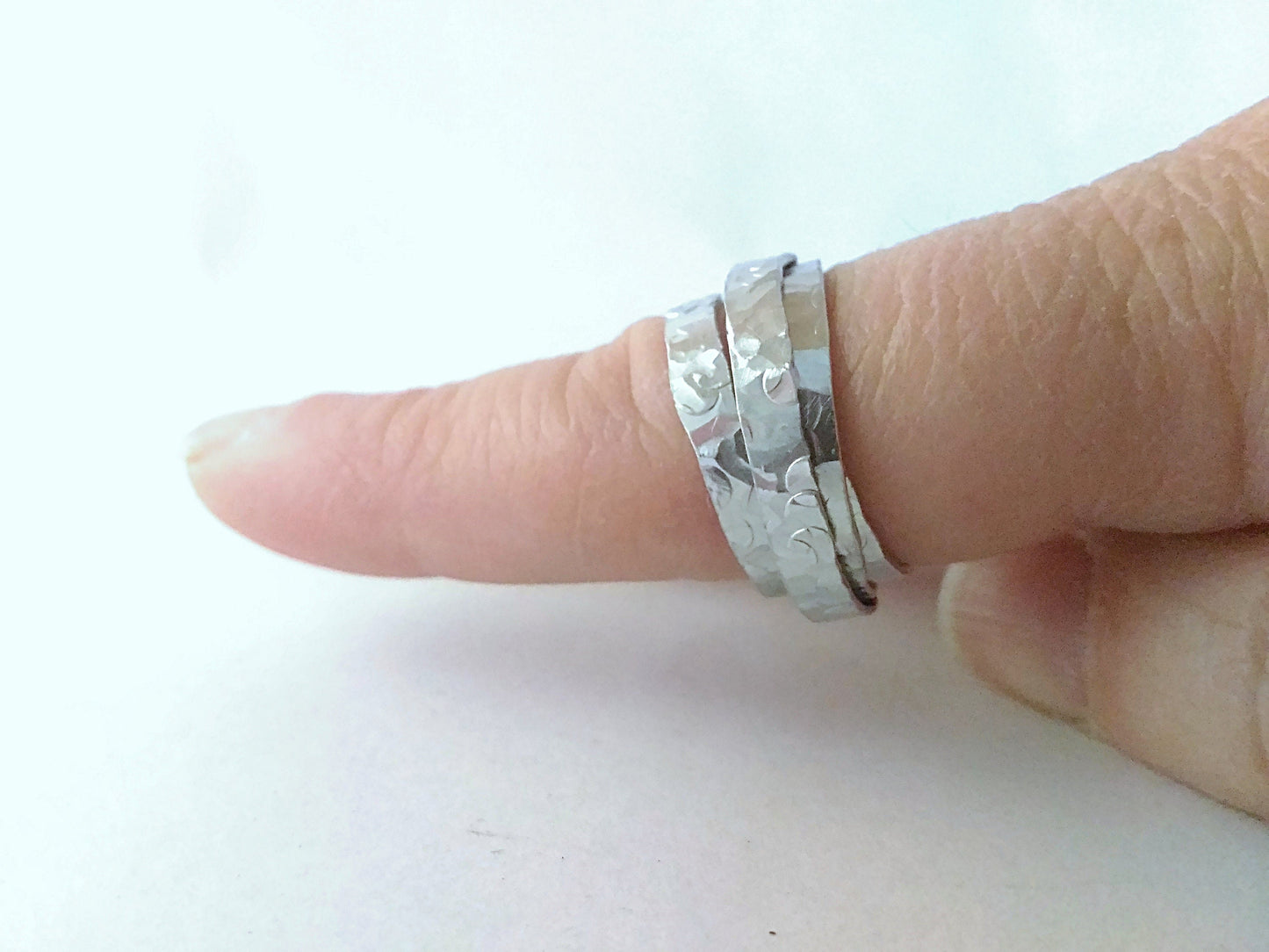 Statement thumb rings for women. Contemporary jewelry